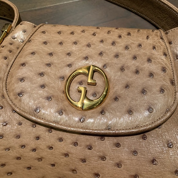 Ostrich GUCCI Purse - Picture 2 of 7